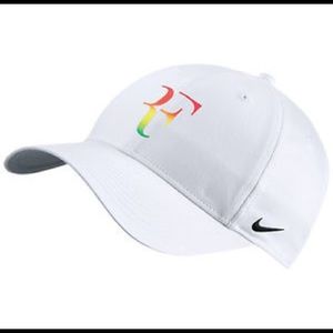 RARE Nike Roger Federer Iridescent Hat Adjustable